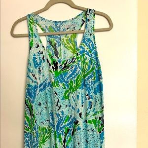 Lilly Pulitzer racer back dress medium M